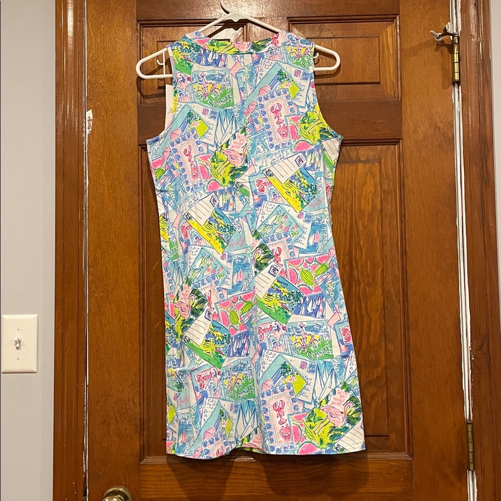 Lilly Pulitzer Amina swing dress “Wish You Were Here” - Picture 5 of 9